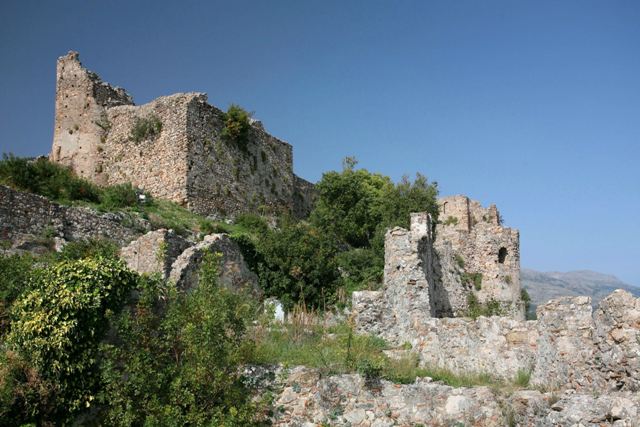 Mystras - Byzantine buildings of the Upper Town